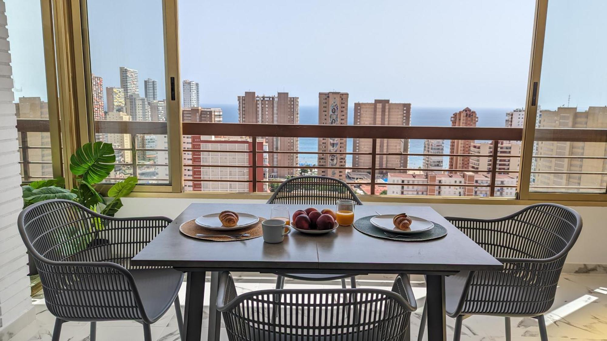 Acuarium Levante Beach Apartment بينايدورم المظهر الخارجي الصورة